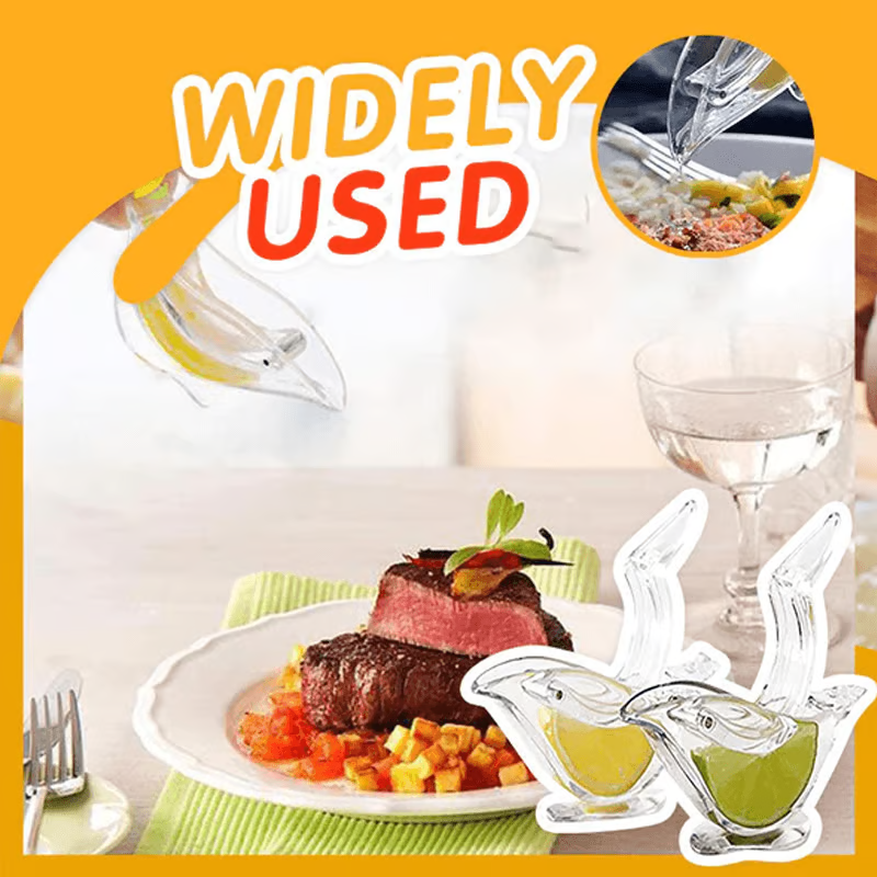 Acrylic Lemon Squeezer ~ Fresh Juice in Seconds, No Mess, No Seeds