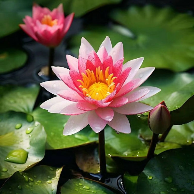 Sacred Bonsai Bowl Lotus Flower seeds ~ Grow vibrant blooms in bowls, pots, or patios