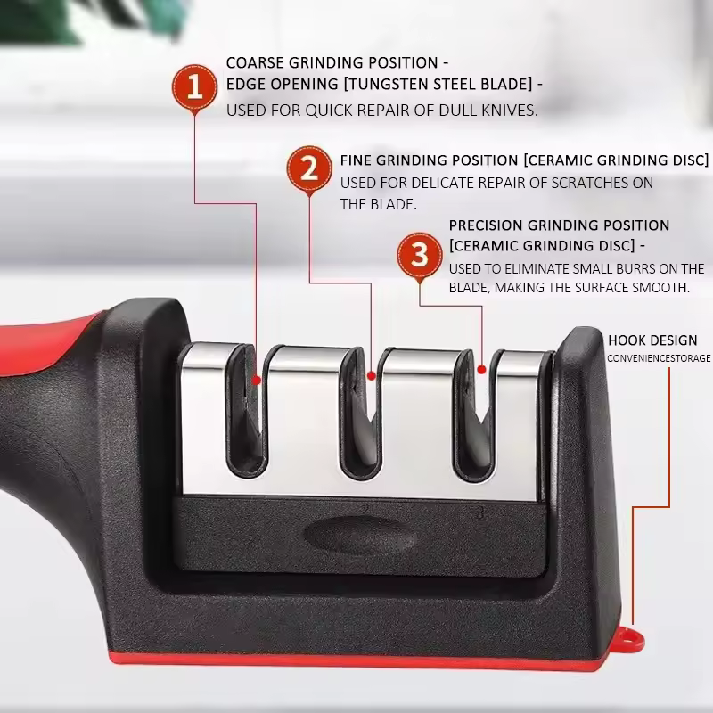 Segment Sharpener ~ Restore Your Knives to Razor-Sharp Precision in Seconds