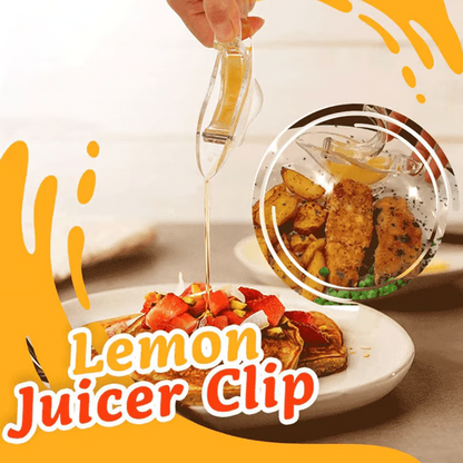 Acrylic Lemon Squeezer ~ Fresh Juice in Seconds, No Mess, No Seeds