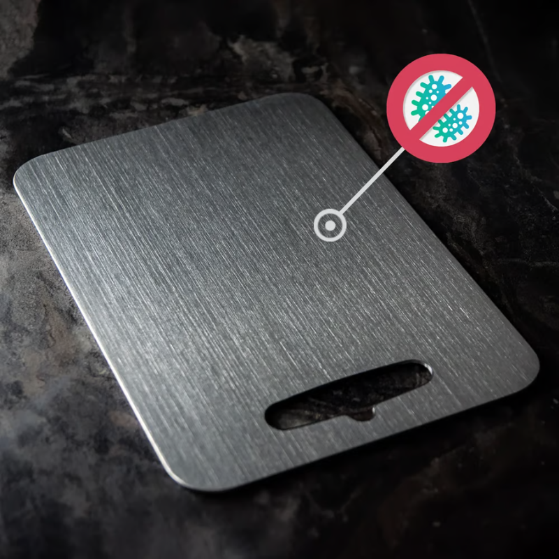 Metal Cutting Board ~  Hygienic, Durable, and Knife-Friendly for a Cleaner Kitchen-