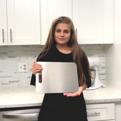 Metal Cutting Board ~  Hygienic, Durable, and Knife-Friendly for a Cleaner Kitchen-