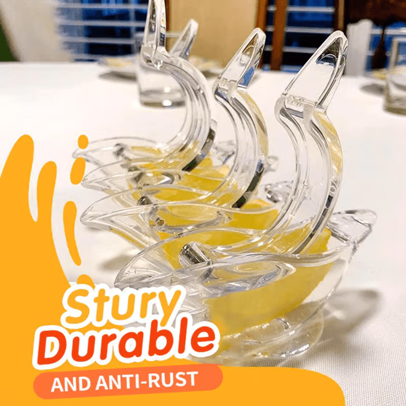Acrylic Lemon Squeezer ~ Fresh Juice in Seconds, No Mess, No Seeds-