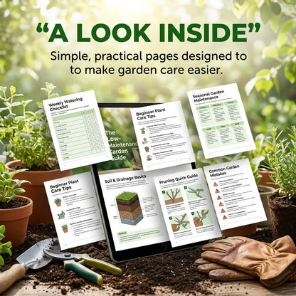 The Low-Maintenance Garden Guide