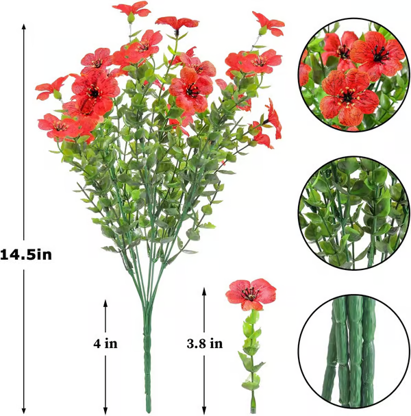Artificial Outdoor Flowers ~ Garden-fresh look that lasts all year